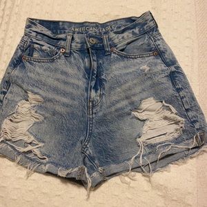 American eagle shortie size 0 high rise